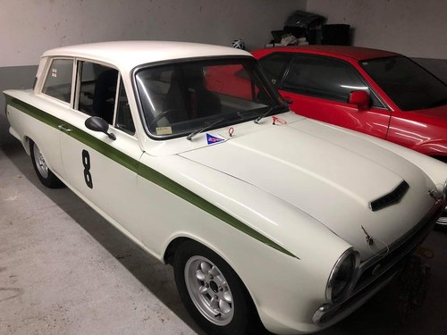 1965 Ford Lotus Cortina Race car. FIA MSA Px Cash offers