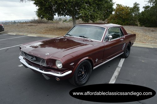 1966 Ford Mustang Coupe SOLD
