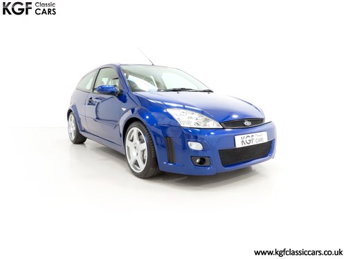2003 A Striking Early Ford Focus RS Mk1 with Only 25,007 Miles SOLD