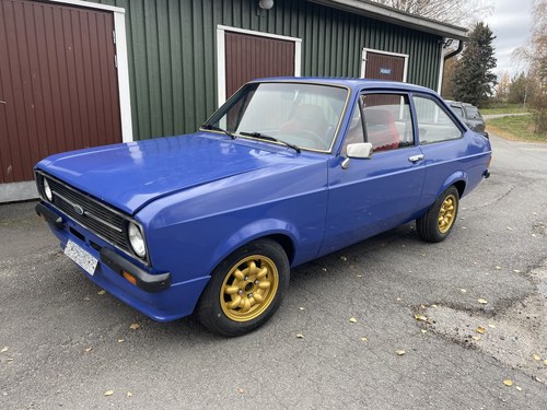 1978 Ford Escort 1600 Sport VERKAUFT