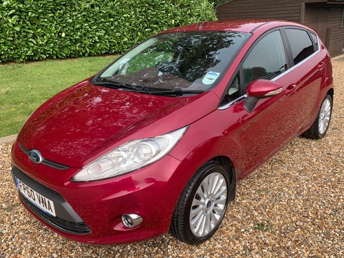 2010 Ford Fiesta Titanium. F/hist inc C/belt. ULEZ Compliant