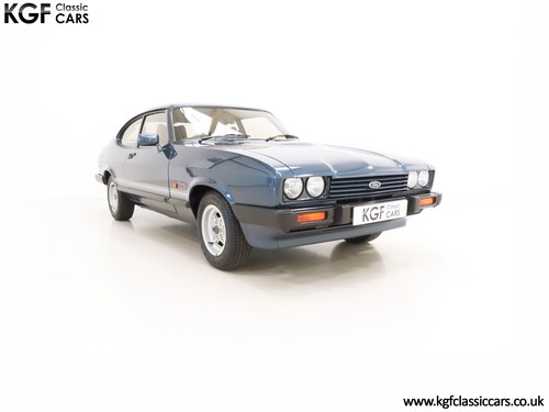 1986 An Astonishing Ford Capri 2.0 Laser with 7,166 Miles SOLD