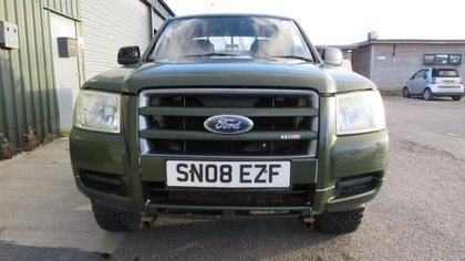 2008 (08) Ford Ranger Pick Up Double Cab 2.5 TDCi 4WD PLUS V