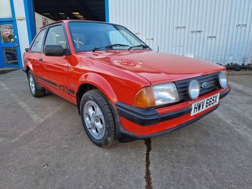1982 Ford Escort XR3 - 4 Speed For Sale