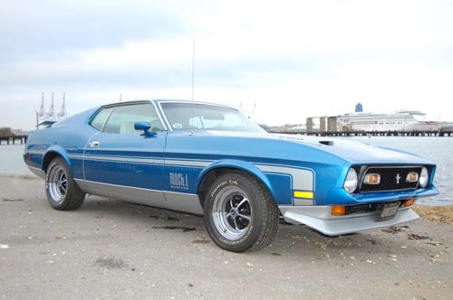 FORD MUSTANG MACH 1 COBRA JET 1972 For Sale by Auction