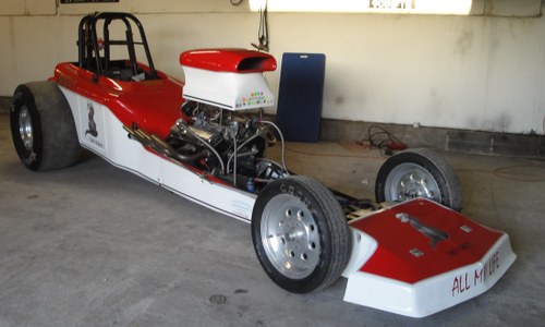 1976 ‘ALTERED’ FRONT ENGINED DRAGSTER, “THE FERRET” For Sale by Auction