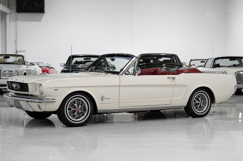 1966 FORD MUSTANG CONVERTIBLE VERKOCHT
