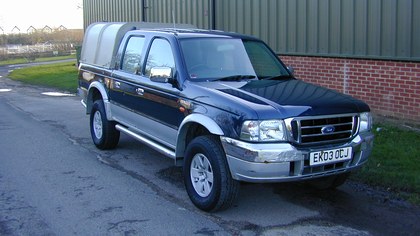 FORD RANGER 2.5 XLT TURBO DIESEL 4X4 DOUBLE CAB PICK UP