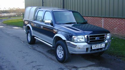 FORD RANGER 2.5 XLT TURBO DIESEL 4X4 DOUBLE CAB PICK UP