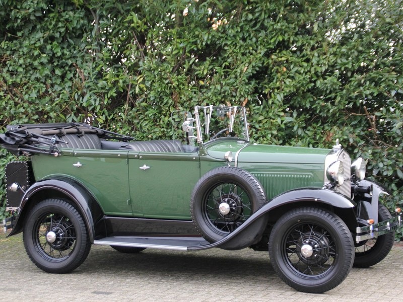 Ford Model A Phaeton, TÜV und H, viersitziges Cabrio
