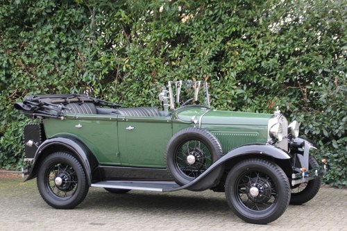1930 Ford Model A Phaeton, TÜV und H, viersitziges Cabrio VERKAUFT