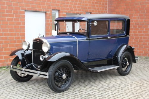 1931 Ford Model A Tudor, mit Kilometertacho SOLD