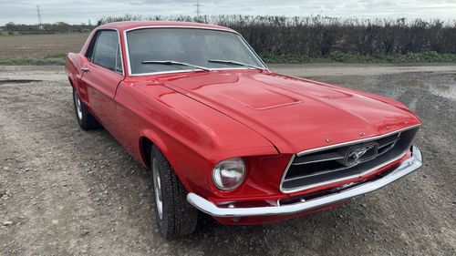 Picture of 1967 Red Ford Mustang Coupe V8 Manual PROJECT - For Sale