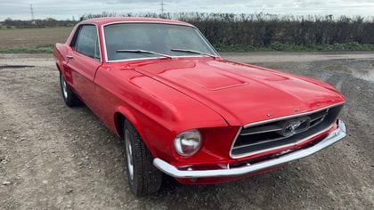 1967 Red Ford Mustang Coupe V8 Manual PROJECT
