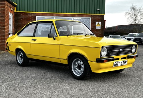 1978 Escort Mk2 Mexico in Signal Yellow For Sale SOLD