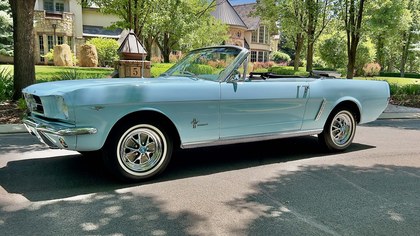 Simply beautiful 289 A-Code 1965 Ford Mustang Convertible