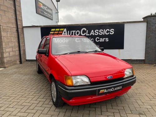 1992 Ford Fiesta 1.3i Auto 22,000 Miles One Owner Full History VERKAUFT
