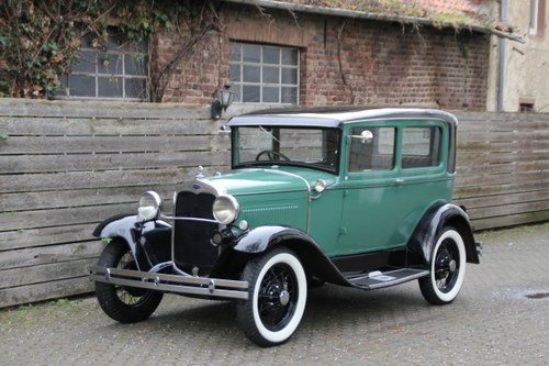 1930 Ford Model A Tudor RHD mit Kilometertacho VERKAUFT