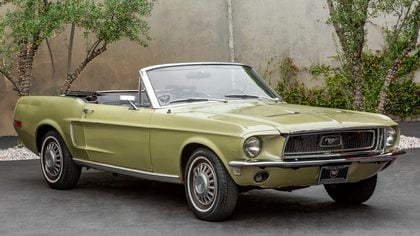 1968 Ford Mustang Convertible J-Code