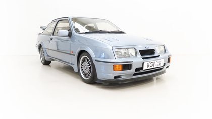 A Ford Sierra RS500 Cosworth with 9,180 Miles From New