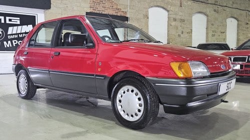 1989 G Ford Fiesta 1.4 Ghia Hatch 5dr Manual (70 bhp) For Sale