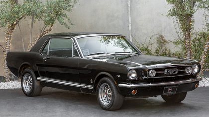 1966 Ford Mustang A-Code Coupe GT Equipment