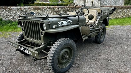 JAN 1945 BUILT FORD GPW JEEP+REALLY SORTED EXAMPLE