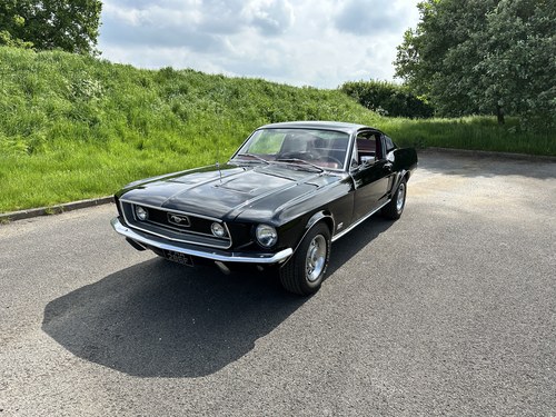 1968 FORD MUSTANG GT FASTBACK J-CODE MANUAL VENDU