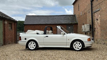 1988 Ford Escort XR3i All White Edition. Just 41,000 Miles.