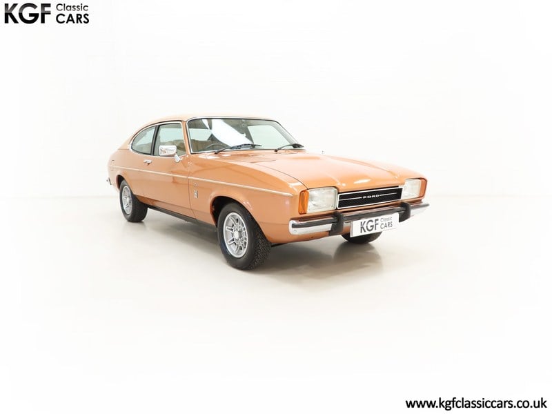 The Ultimate Ford Capri Mk2 3.0 Ghia with 28,689 Miles