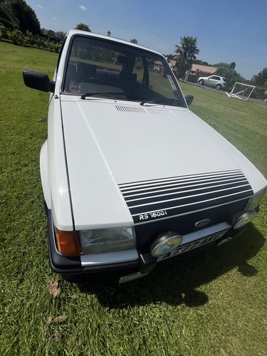 1983 Ford Escort Mark 3 RS1600