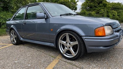 1989 Ford Escort RS Turbo. Series 2. Mercury Grey. Awesome.