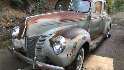 1940 Ford Coupe Deluxe Hotrod Project