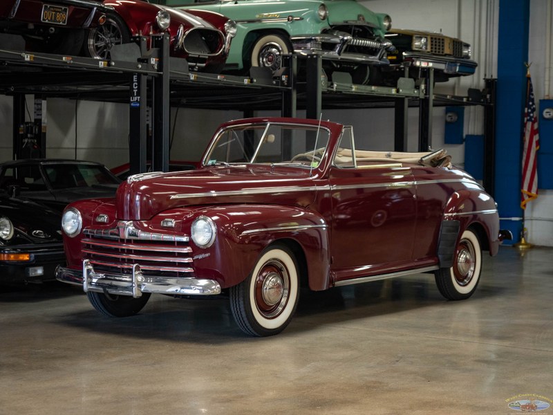 1946 Ford Super Deluxe 239 V8 2 Dr Convertible Coupe