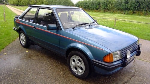 1982 Ford Escort Mark 3 XR3i