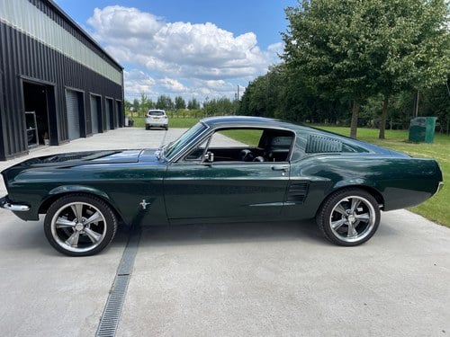 1967 Mustang Fastback in Dark Highland Green For Sale