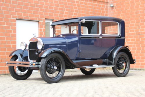 1928 Ford Model A Tudor, mit Kilometertacho SOLD