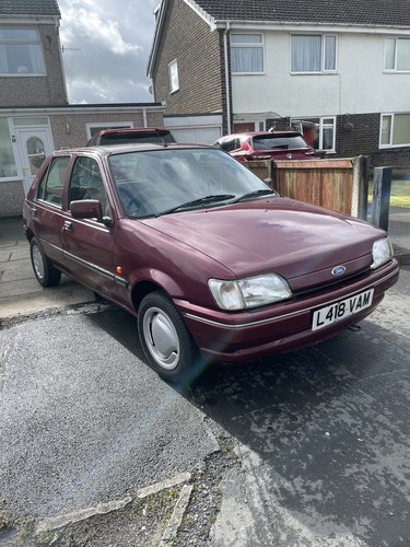 1993 Ford Fiesta Mark 3 (1989-94)