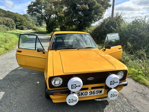 1981 Ford Escort Mark 2 1600 Sport
