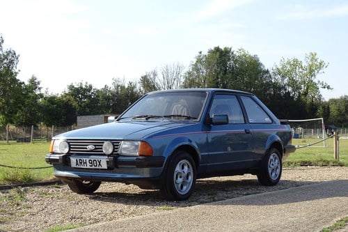 1982 Ford Escort XR3 For Sale by Auction