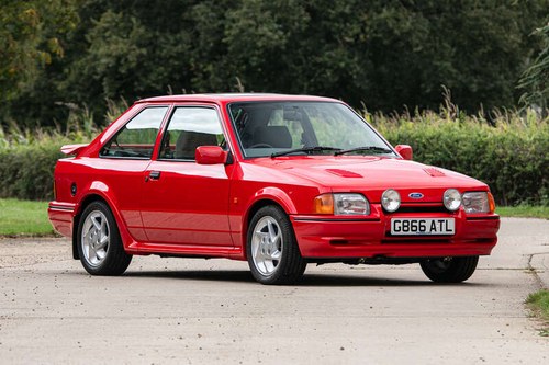 1989 Ford Escort RS Turbo S2 - 29,264 Miles Zu verkaufen durch Auktion