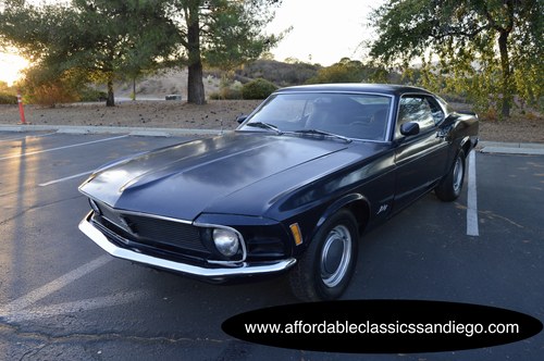 1970 Ford Mustang Fastback VERKOCHT