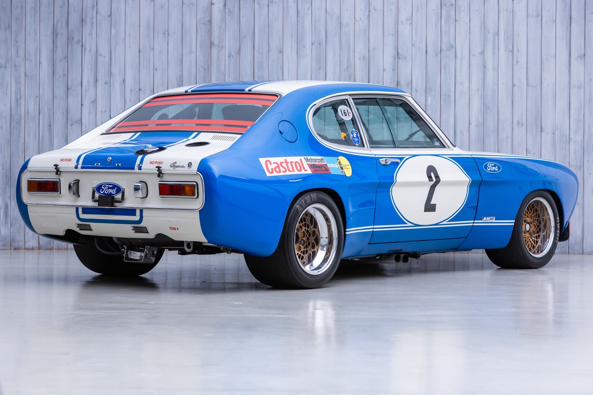 1972 Ford Capri Blue Manual, 5 speed Left Hand Drive in United Kingdom ...