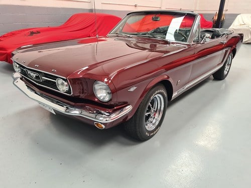 1966 Stunning Mustange Convertible 289ci Manual For Sale