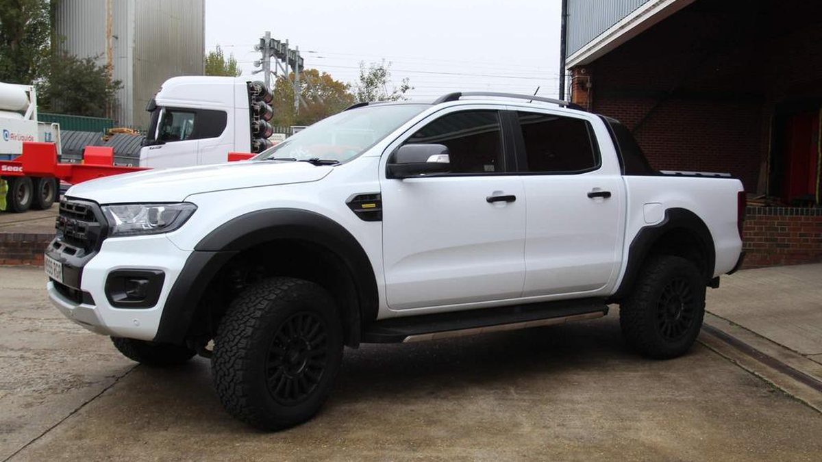 White Ford Ranger Ranch Hand 2021 Ford Ranger White Automatic, 7+ speed Right Hand Drive in ...