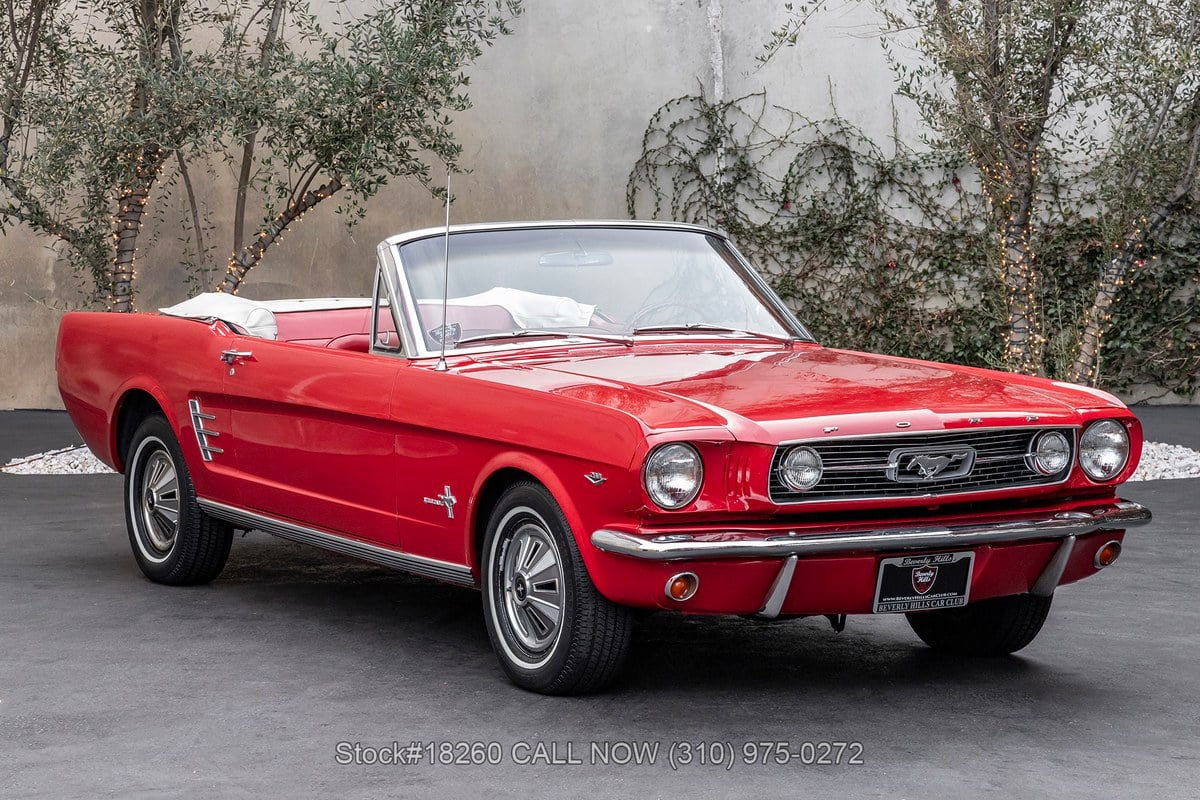 1966 Ford Mustang Red Left Hand Drive In Los Angeles United States 1966-ford-mustang-red-left-hand-drive-in-los-angeles-united-states