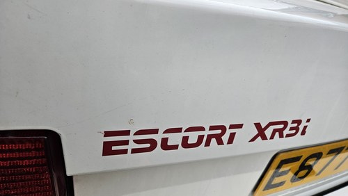 1988 Ford Escort Mark 4 XR3i Cabriolet