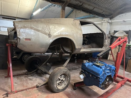 1972 Ford Mustang Mach 1 For Restoration-Includes CJ 351 V8 VERKOCHT