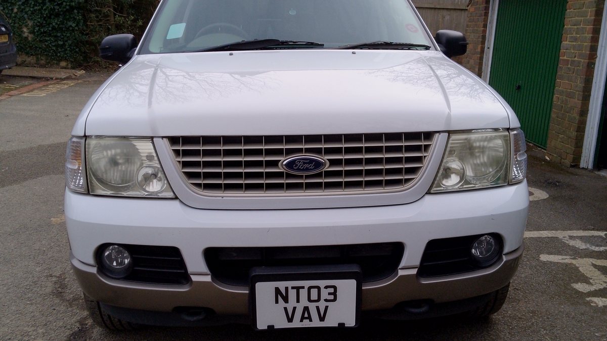 2003 Ford Explorer White Automatic, 4 speed Right Hand Drive in ...