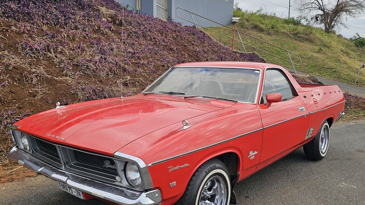 77 Rancehro Red 1976 Ford Ranchero Red Right Hand Drive in South Africa - For Sale ...
